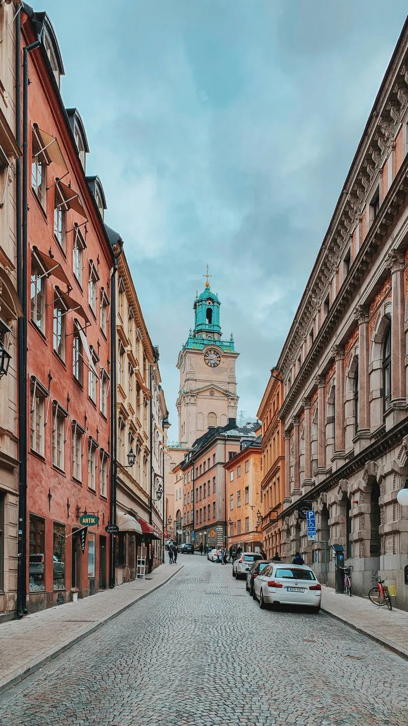 Old Town street, Stockholm
